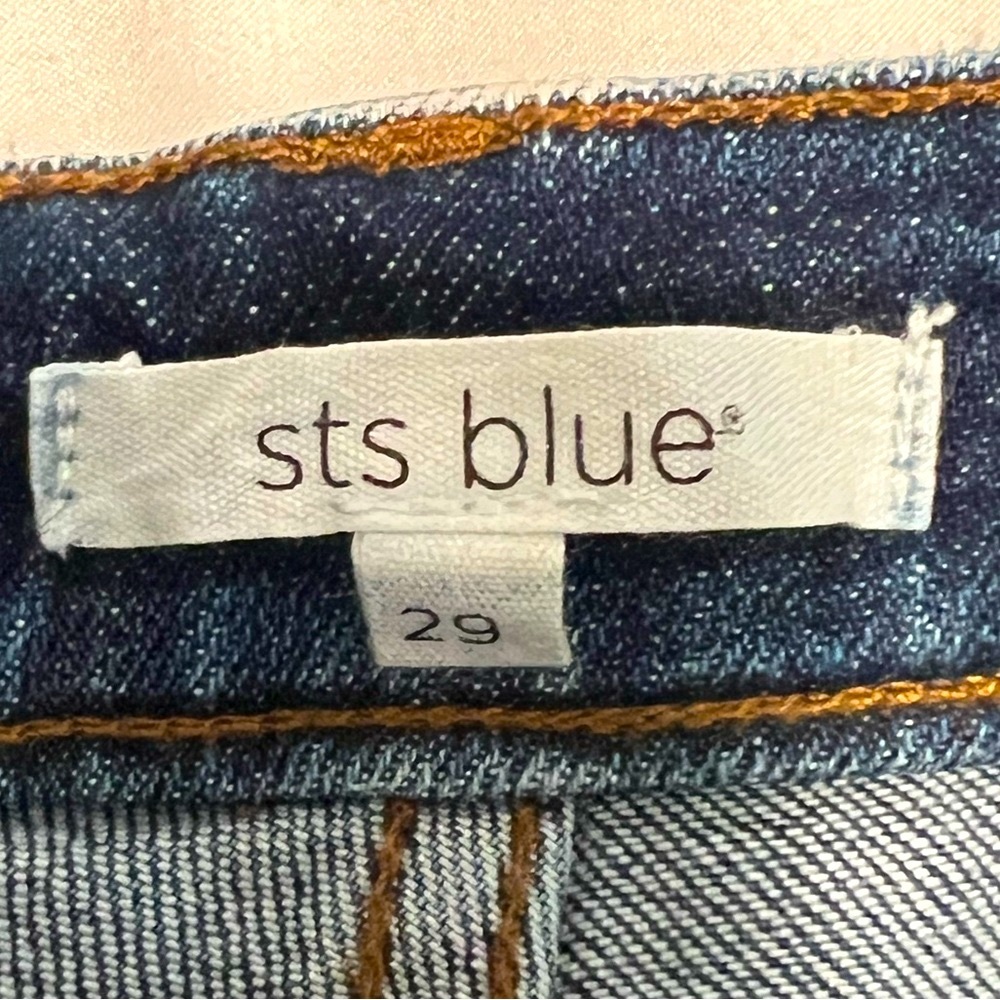 Denim High Rise Button Up Shorts - Picture 3 of 5